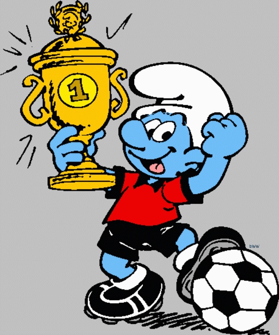 Sporty Smurf Soccer