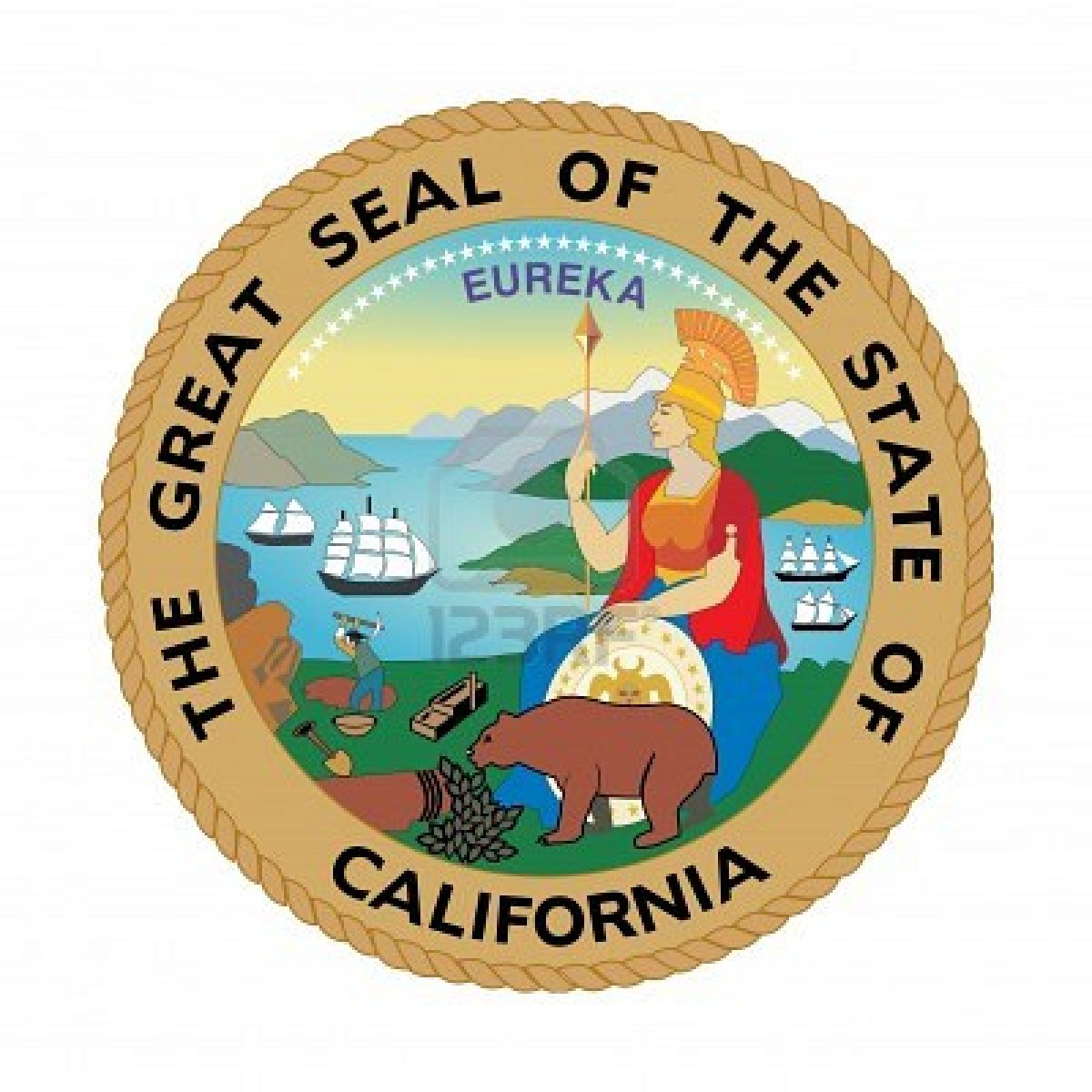 State Seal of California 2