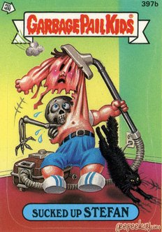 Sucked Up STEFAN Funny Decal Name Sticker