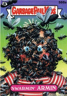 Swarmin ARMIN Funny Decal Name Sticker