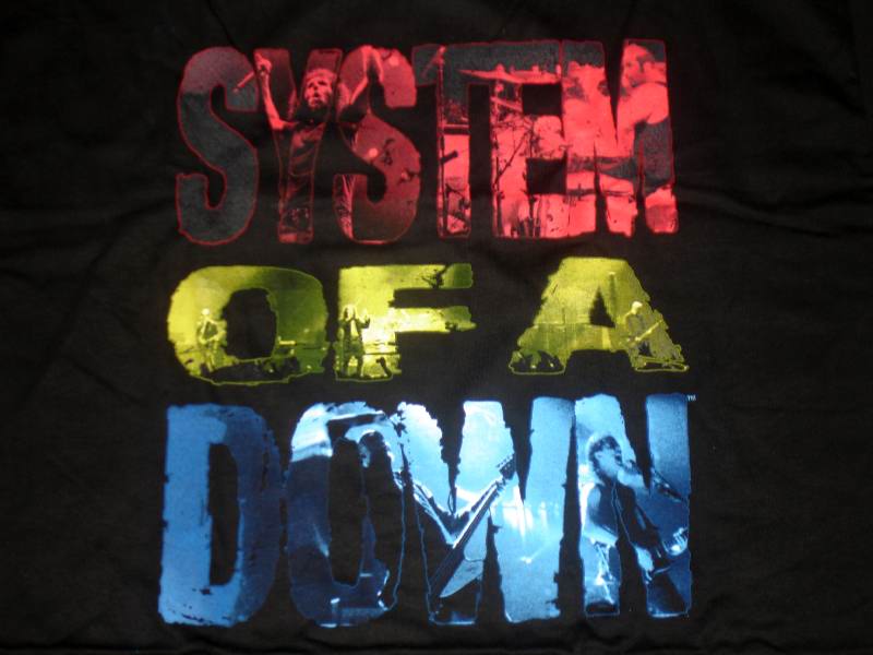 System Of a Down Color Band Decal