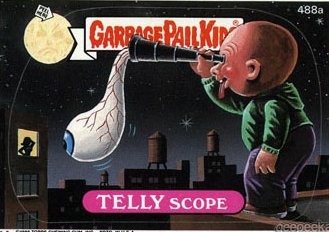 TELLE Scope Funny Decal Name Sticker