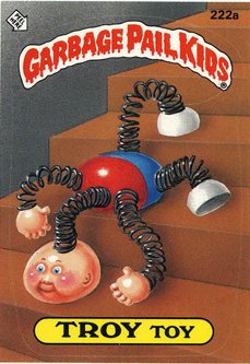 TROY Toy Funny Decal Name Sticker