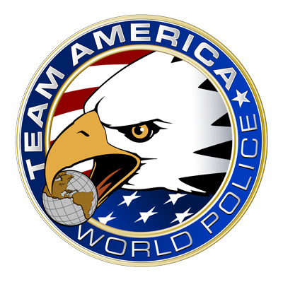 Team America World Police LOGO STICKER