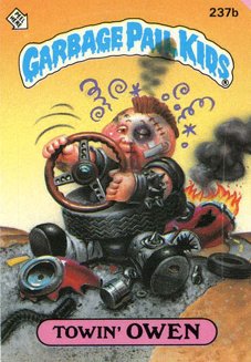 Towin OWEN Funny Decal Name Sticker