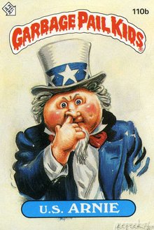 U.S. ARNIE Funny Decal Name Sticker