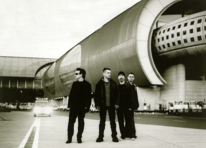 U2 Bono 2 Color Band Decal