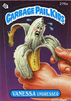 VANESSA Undresser Funny Decal Name Sticker