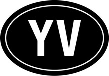 Venezuela Oval Euro Sticker