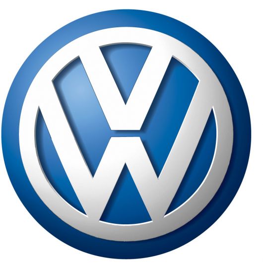 Volkswagen Logo Color Vinyl Sticker