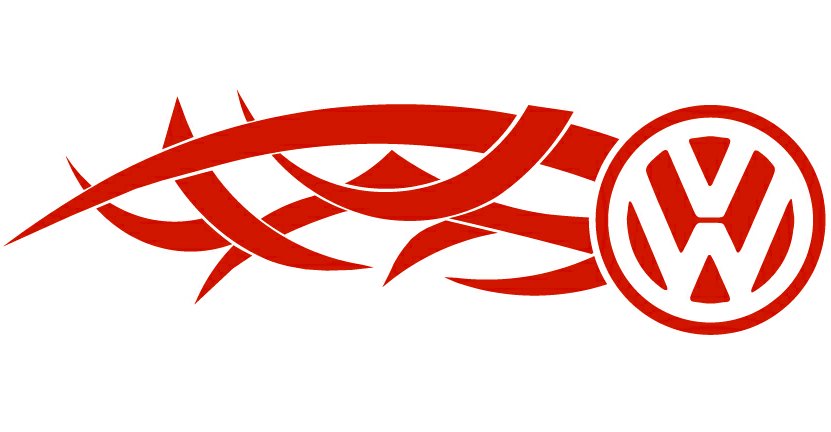 Voltswagon Tribal Auto Side Graphics (Pair)