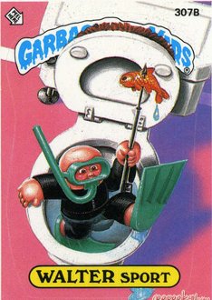 WALTER Sport Funny Decal Name Sticker