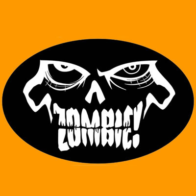 Walking Dead Zombie Sticker 18