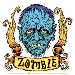 Walking Dead Zombie Sticker 30