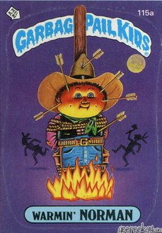 Warmin NORMAN Funny Decal Name Sticker