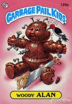 Woody ALAN Funny Decal Name Sticker