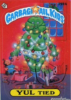 YUL Tied Funny Decal Name Sticker