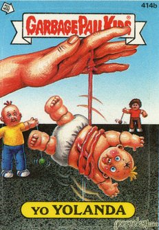 Yo YOLANDA Funny Decal Name Sticker