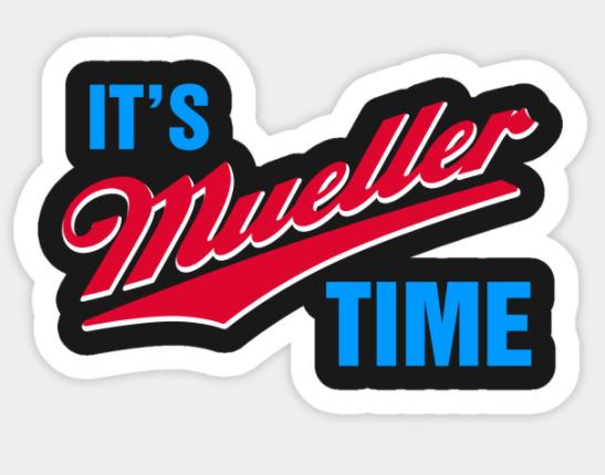 TRUMP Its Mueller Time Sticker