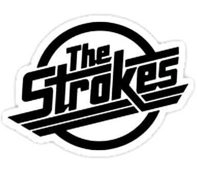 The Strokes Rock Band Sticker