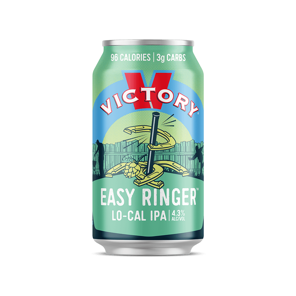 VICTORY Easy-Ringer-LO-CAL IPA CAN SHAPED STICKER