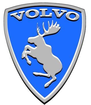 Volvo Prancing Moose Logo Decal Sticker 4