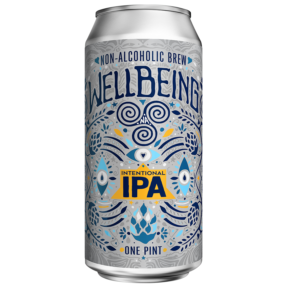 WELLBEING-INTENTIONAL IPA-CAN SHAPES STICKER