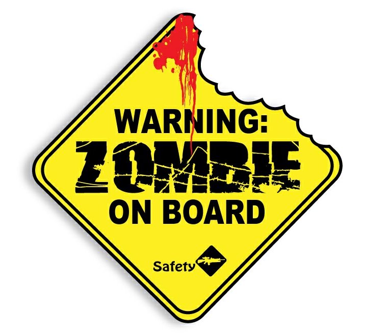 Warning_Zombie_on_board_sticker_decal
