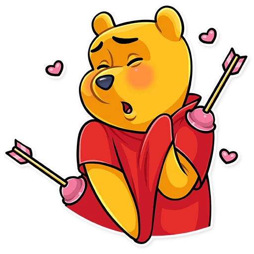 Winnie the Pooh Funny Cartoon Sticker Decal 32