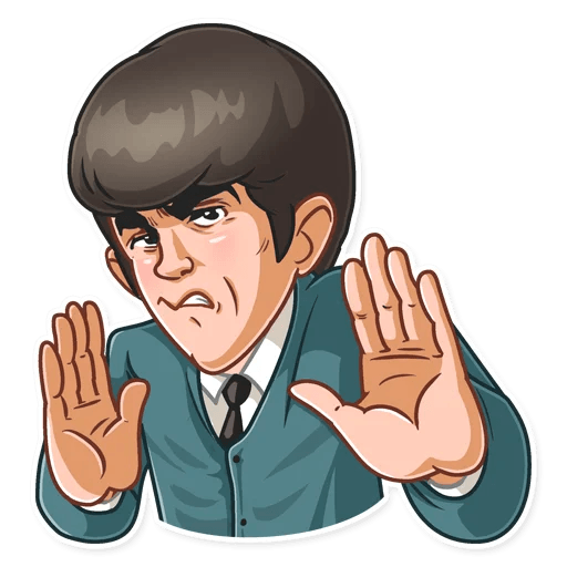 the beatles music group sticker 10