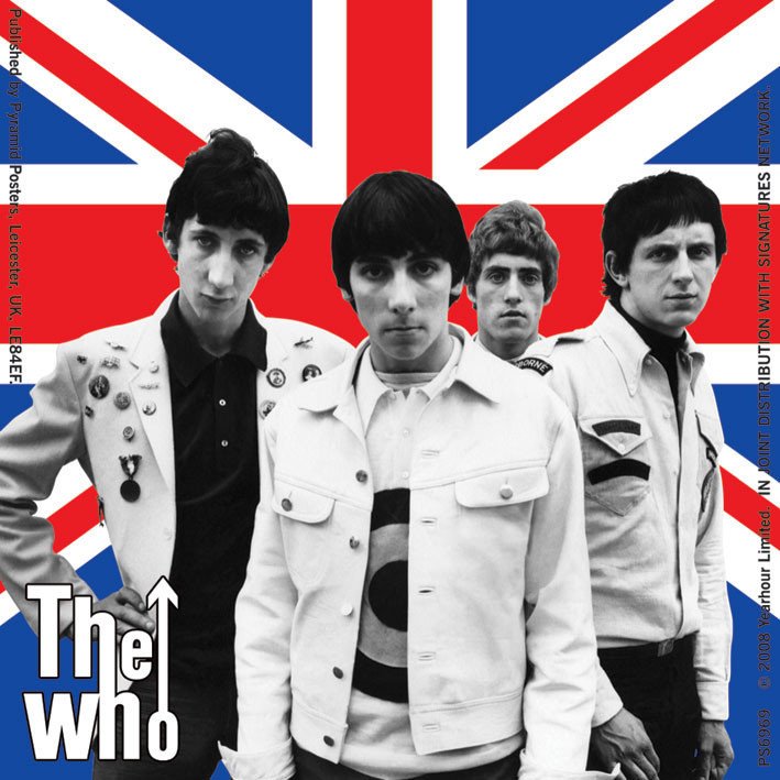 the-who-union-jack-band-color sticker
