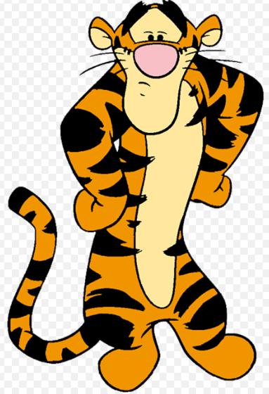 tigger angry mad sticker