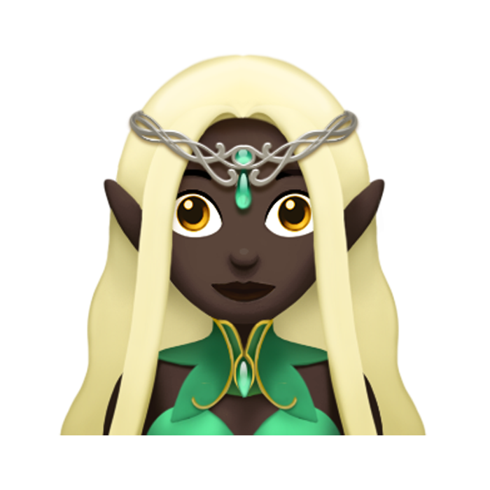 woman princess medium emoji
