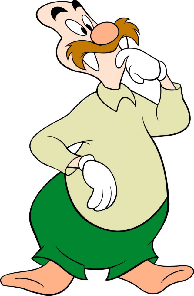 woody woodpecker wally walrus sticker