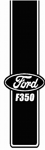 Ford Truck Bed Stripe F350 7