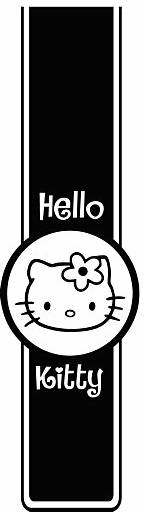 Hello Kitty Truck Bed Stripe