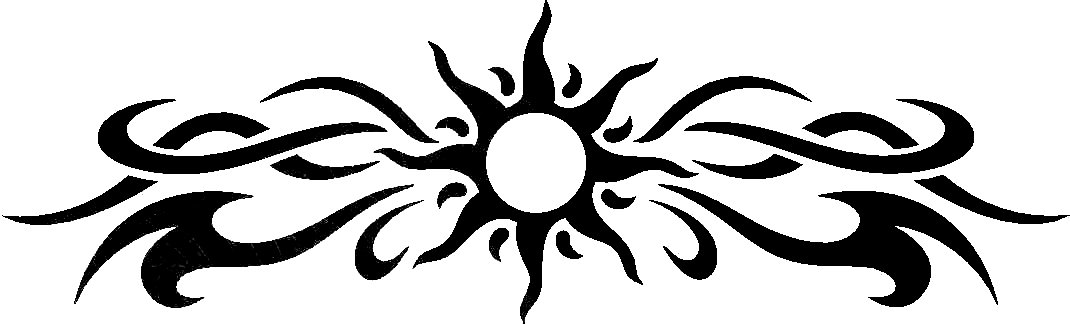 Tribal Art 5 Sticker