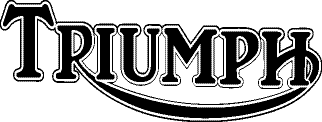 Triumph DIE CUT BAND DECAL