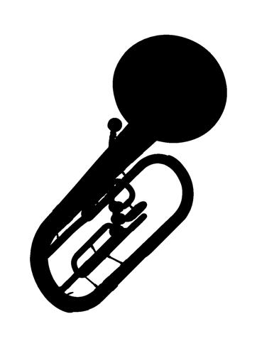 Tuba Vinyl Diecut Decal Sticker