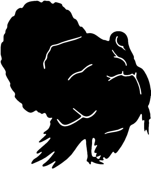 Turkey Turkeys Animal Animals Vinyl Decal Sticker