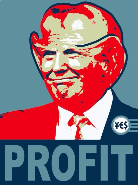 STAR TREK FERENGI TRUMP STICKER