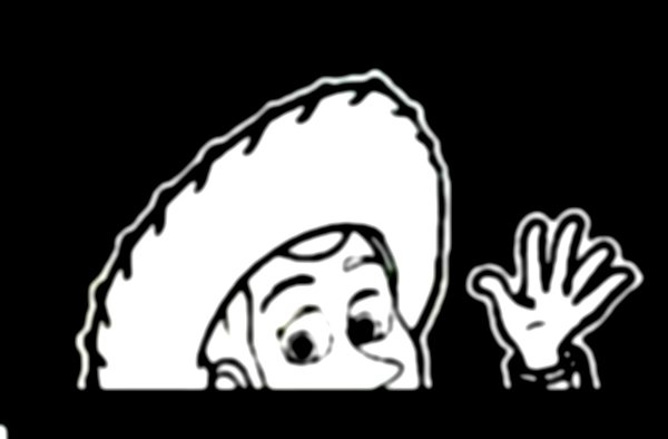 TOY STORY WOODY WAVE Sticker Decal