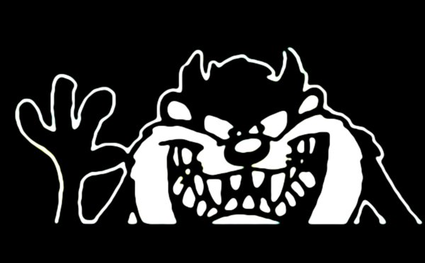 Tazz Wave Decal Sticker