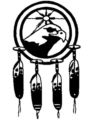 Tribal Dream Catcher Indian Decal
