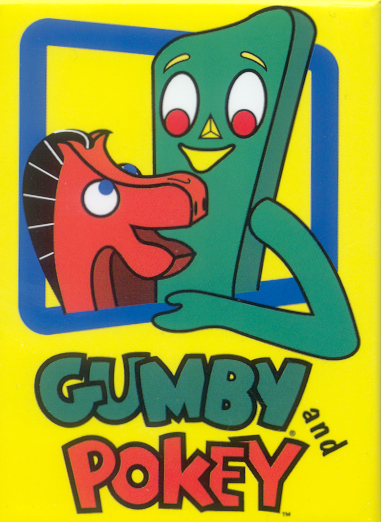 Gumby & Pokey Sticker