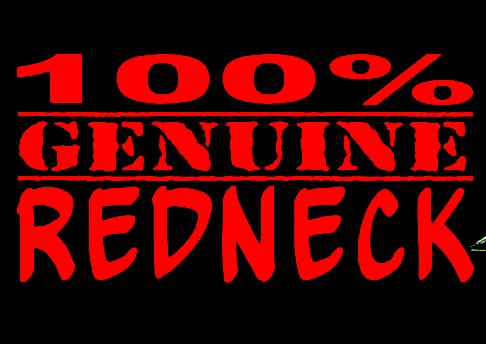 100-percent-GENUINE-redneck-decal