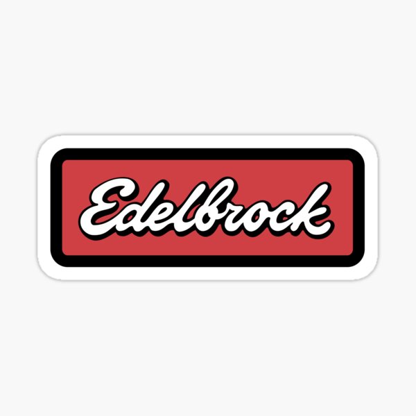 EDELBROCK LOGO AUTO STICKER