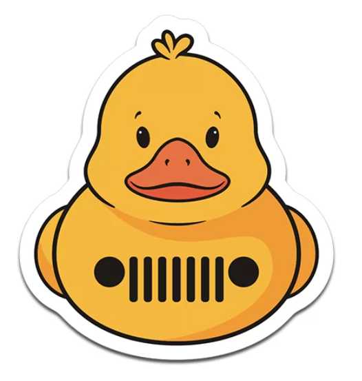 Jeep Duck Sticker Decal Rubber Ducky You�ve Been Ducked