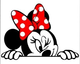 MINNI PEEK Vinyl Funny Sticker Comics Cartoon Decal