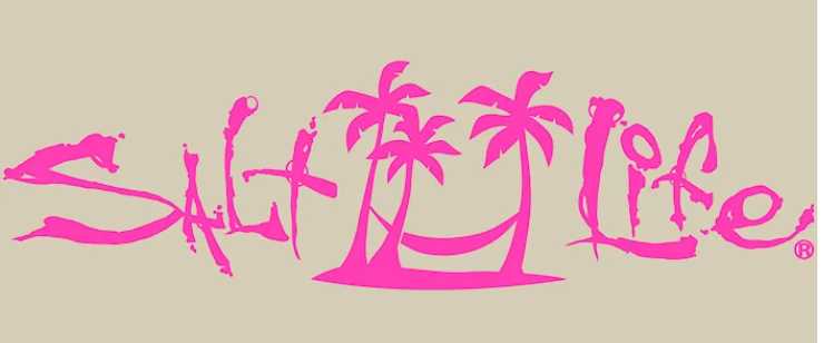 SALT LIFE palm trees-water-life Hawaiian CAR DECAL